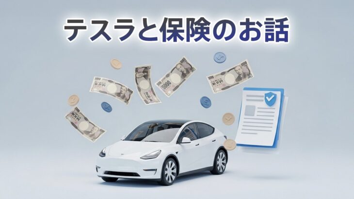 【衝撃】テスラの保険に何が起こっているのか話します