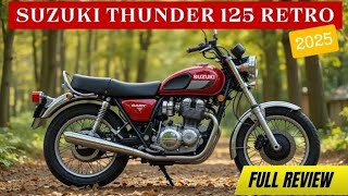 【衝撃】スズキ サンダー125 試乗レビュー🔥 小排気量なのに走りがヤバすぎる！🏍💨