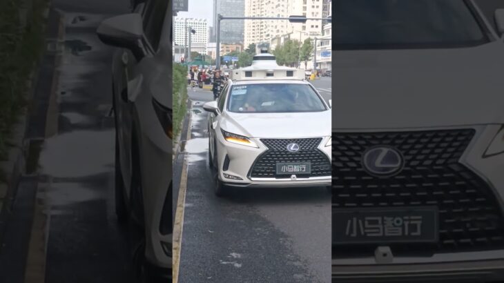 自動運転試乗第3弾@深圳 タクシー呼んで発進まで  #automobile #深圳 #自動運転 #レクサス #中国