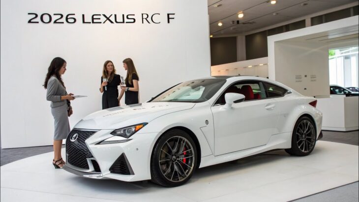 【新型登場】2026年レクサスRC Fがヤバすぎる!最強V8クーペの進化とは?
