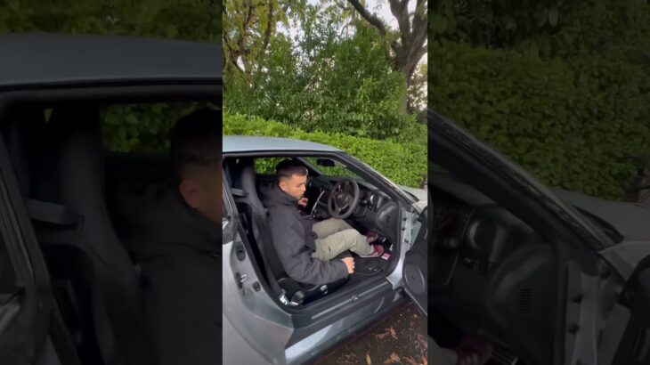 1st test drive in the GTR