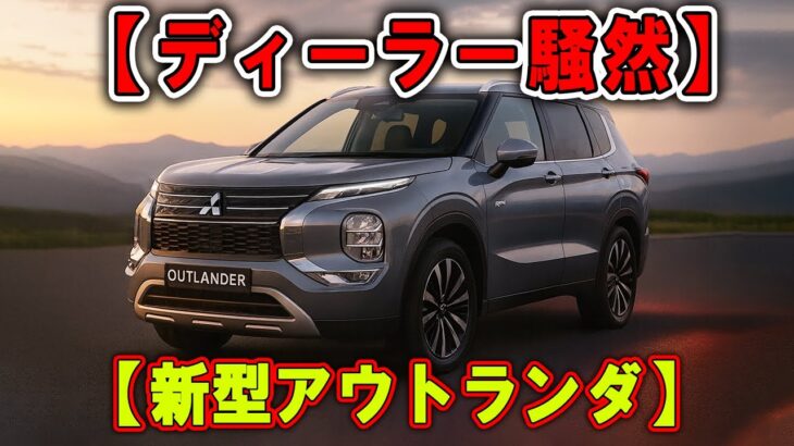 即試乗案件！約530万円『アウトランダー』—7人乗りの新定番