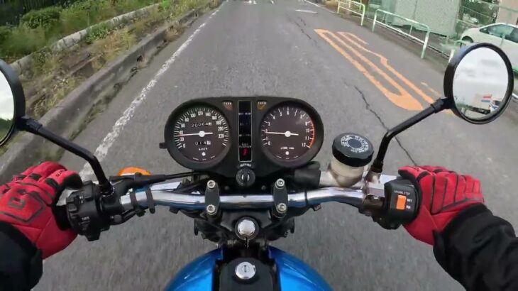 GS750E スズキの大人気絶版バイクGS750のキャストホイール仕様モデルです!人気のフロントダブルディスク!【試乗動画】