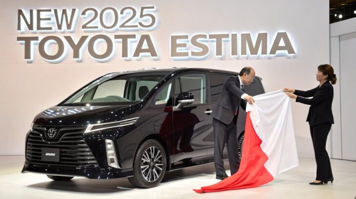 2025年トヨタ・エスティマ徹底レビュー｜新世代ミニバンの実力！外装・内装・走行性能・価格を完全解説