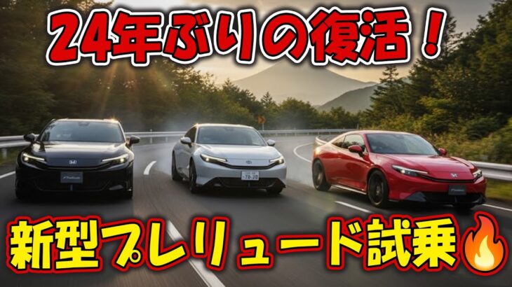 ホンダの本気がここに！ 新型『プレリュード』—24年ぶりの復活でクーペの時代が動く！