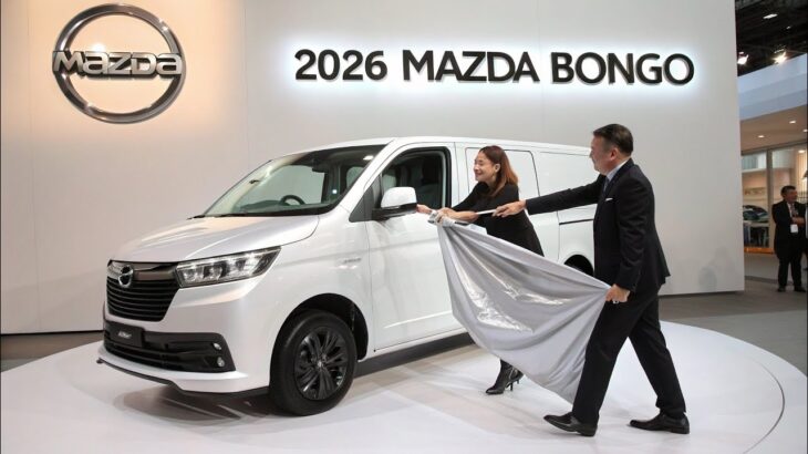 2026年マツダ・ボンゴ試乗レビュー|スタイルと実用性を兼ね備えた究極のバン!