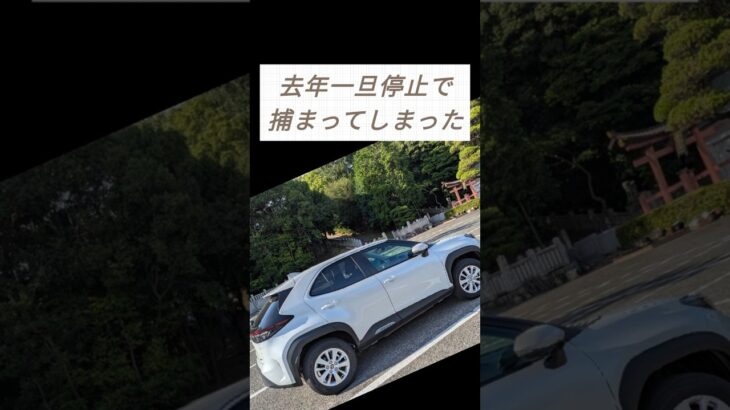 #シニアライフ #ヤリスクロス #一旦停止 #ゴールド免許 #60歳代 #警察 #自動車保険 #自動車保険料　警察は止まったのに捕まえるなんて　完全に停止してない人捕まえろー😭トホホ