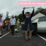 シトロエンDSタイヤ交換実演 アロンフランセ車山2025