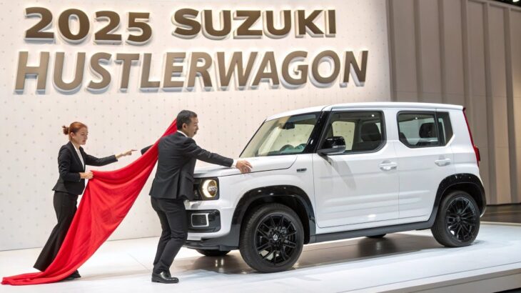 🚗新型スズキハスラーワゴン2025年モデル登場！進化した軽の限界を超えた！