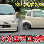 【 愛車試乗 】ツイン に オリジナルエアロ が付いて、シャコタン になりました！