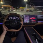 Mazda 6e Night Test Drive