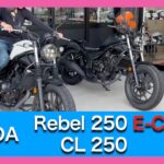 【試乗】レブル250EクラッチとCL250をレンタルして比較してみました。普段はSUZUKIの隼に乗っているのでちょっと偏った感想になりますがご了承ください。【モトブログ】