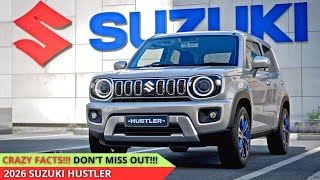 2026年スズキ ハスラー – 街もアウトドアも楽しめる究極の軽SUV