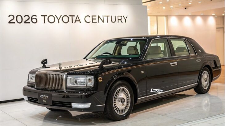 ついに公開!2026年新型トヨタセンチュリー登場✨究極のラグジュアリーが進化した姿を見よ!