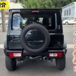 【カスタム紹介】ジムニーシエラ 車検 カスタム マフラー交換 黒ジムニー 車検もお任せください