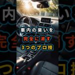 車内の“臭いを完全に消す”3つのプロ技