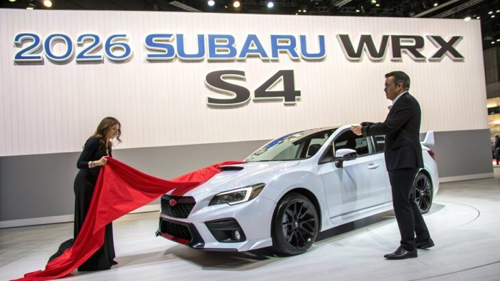 ⚡新世代スバルWRX S4 2026|刺激的なドライビング体験があなたを待っている!