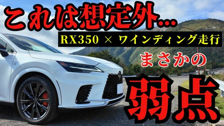 【驚愕の事実】 RX350 F SPORT にこんな弱点があったなんて…｡ この車の真の価値とは!?