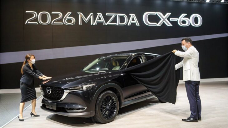 「【徹底レビュー】2026年マツダCX-60 新型SUVの全貌！」