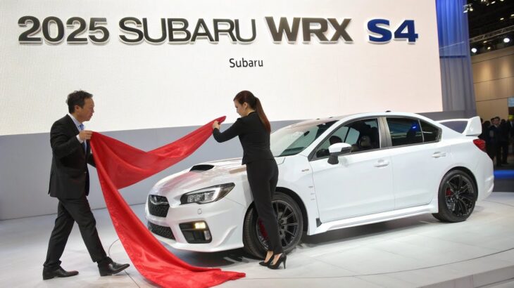 【新型】2025年スバルWRX S4登場！究極のスポーツセダンを徹底レビュー！