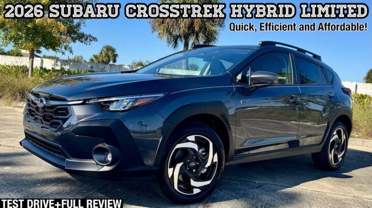 2026 Subaru Crosstrek Hybrid Limited: TEST DRIVE+FULL REVIEW