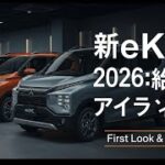 【新型】2026三菱eK Xレビュー！小型SUVの完成形がコレだ！