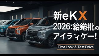 【新型】2026三菱eK Xレビュー！小型SUVの完成形がコレだ！