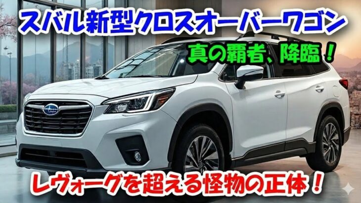 ２０２６スバル新型クロスオーバーワゴン日本上陸！レヴォーグを超える怪物の正体！真の覇者、降臨
