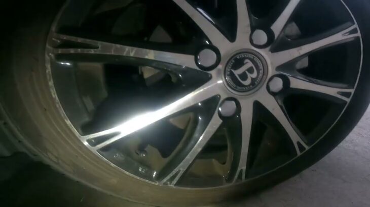 SUBARU　STELLA　車載動画　タイヤ交換に行く