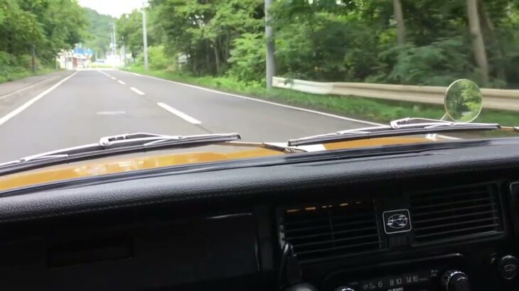 走行動画16  SUBARU R-2(K12)1971 360cc 主治医による試乗テスト