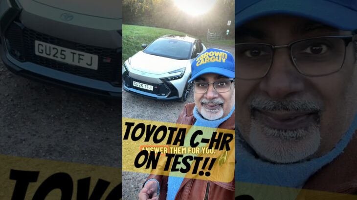 Toyota C-HR on test!