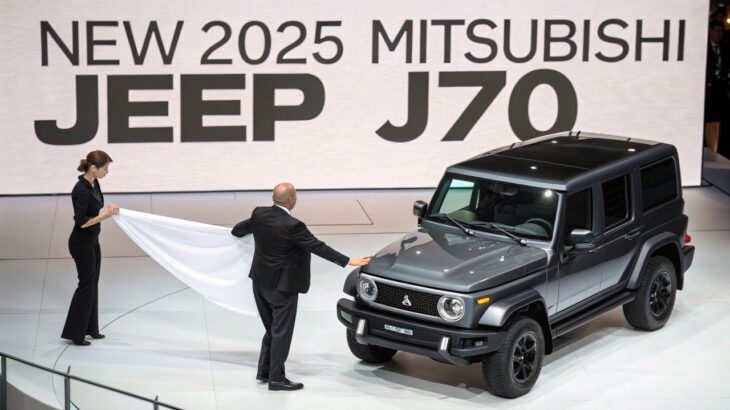 🚙 「伝説が帰ってきた！2025年 三菱ジープJ70 徹底レビュー｜外観・内装・走行性能・価格すべて公開」