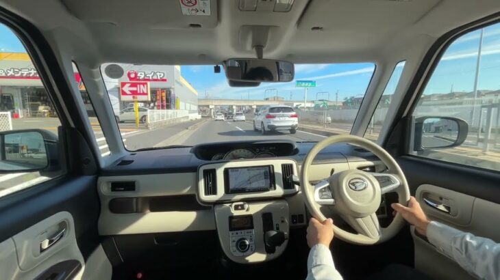 【試乗】ダイハツ/ムーヴキャンバス/2022年式/GメイクアップリミテッドSAⅢ/660cc/LA800S