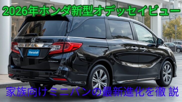 2026年ホンダ新型オデッセイ完全レビュー家族向けミニバンの最新進化を徹底解説!
