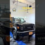 【施工事例】ランクル70にセラミックコーティング＆電装品一式取付！艶・防護性能・快適装備すべて強化！