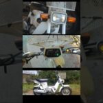 シャリーの試乗　以前修理したホンダ　ノーマルシャリーのエンジン始動　作動確認　モンキー　カブ　ダックス #バイク