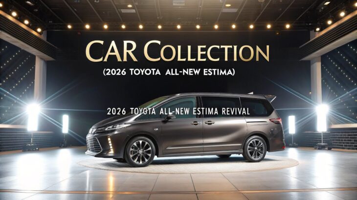 2026 トヨタ新型エスティマ復活！ハイブリッドミニバン新時代の幕開け！