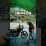 Vツインのエンジン音！【スズキ V-STROM 650】 #バイク #ツーリング #モトブログ