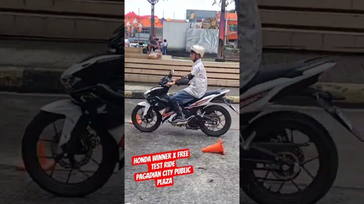 HONDA WINNER X FREE TEST RIDE BY HONDA #likeandsubscribed #honda #Thepowerofdreams
