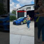 Test Driving the Subaru STI Track Car!
