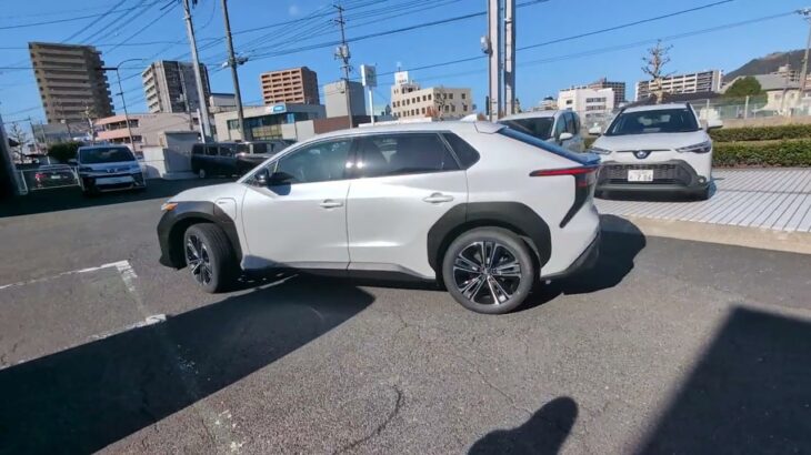 トヨタ　EV　bz4x　試乗してきた　最高にいい