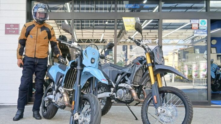 スズキ DR Z4SM suzuki GSX 8S 試乗