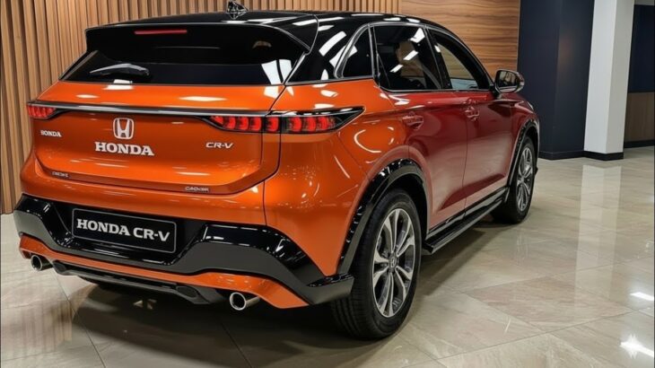 「街でもアウトドアでも映える！ホンダCR-Vオレンジカラー試乗」