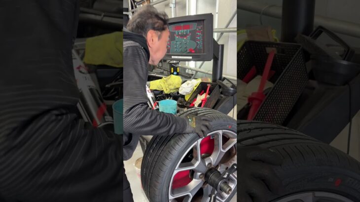 ツネクルーズのタイヤ交換