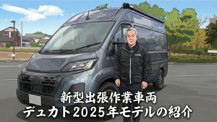 【新型DUCATO】念願のエアコン搭載！進化した移動タイヤサービスカー「e-cube 4.1」を徹底解説