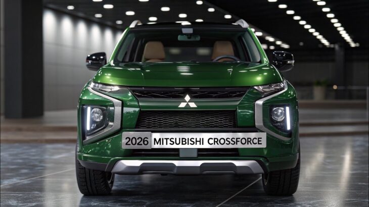 【衝撃】2026年 三菱クロスフォース登場！未来的SUVの全貌がヤバすぎる