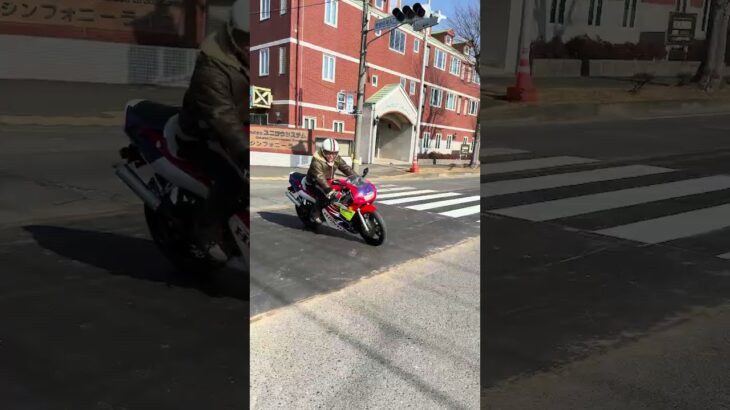 iB 井上　NSR ちょっとだけ試乗。