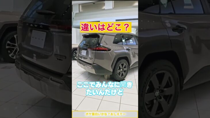 【RAV４】３グレード比較をしてみた！