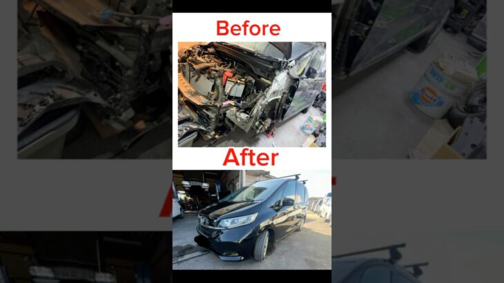 事故車、ここまで直る