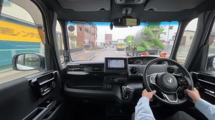 【試乗】ホンダ/NBOXカスタム/2021年式/Lターボ/660cc/JF3